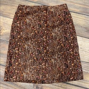 Van Heusen Brown, Pink, Peach pencil skirt